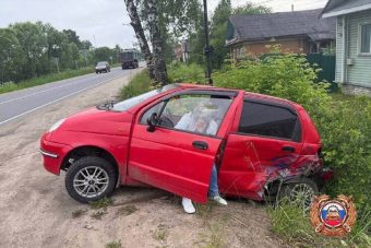 Женщина пострадала в результате ДТП в Тверской области