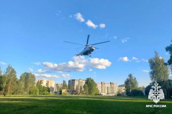 В Тверской области пострадавшего в ДТП 12-летнего мальчика транспортировали на вертолёте