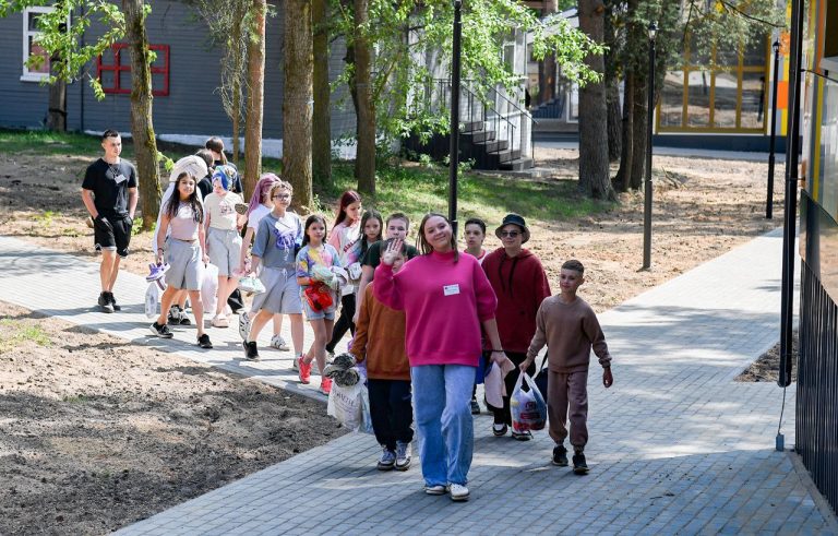 В Тверской области первая смена отправилась в детские лагеря