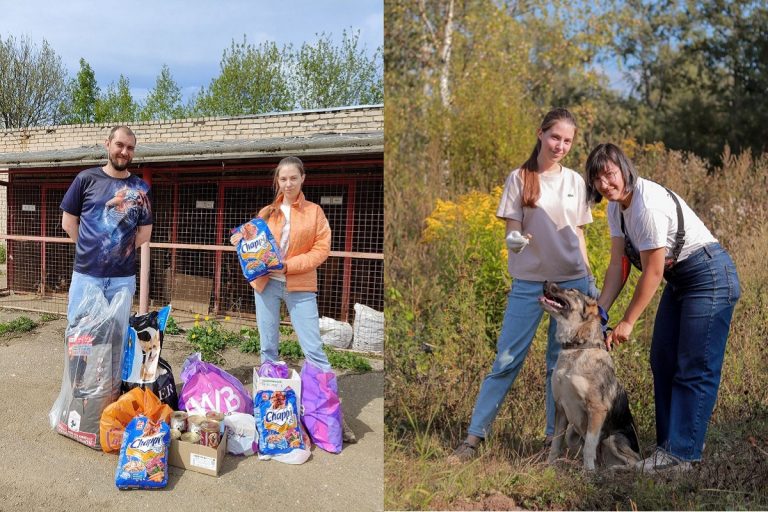 В Удомле прошла благотворительная акция "Пушистый атом"