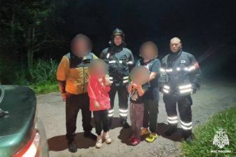 В Тверской области спасатели оперативно нашли потерявшихся детей