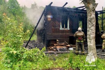 При пожаре в Тверской области погибла женщина