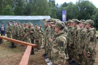 На патриотический слет в Тверскую область съехались кадеты и дети участников СВО из разных регионов России