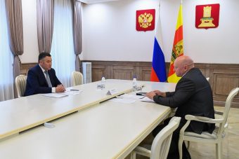 Игорь Руденя провёл встречу с главой Бельского округа