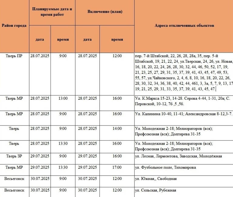 Жители Твери и области надолго останутся без света