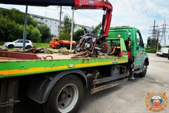 В Твери задержали 11-летнего питбайкера