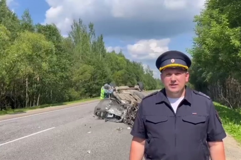 Два человека пострадали в ДТП с многотонным грузовиком на «Золотом кольце» под Тверью