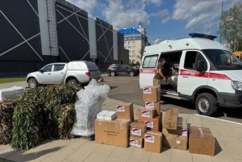 Из Тверской области в зону СВО отправлен очередной груз для военных медиков и пехотинцев