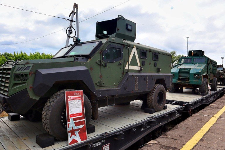 В город воинской славы Ржев прибыл уникальный агитпоезд