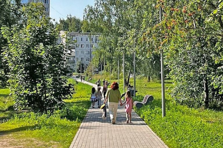 В Тверской области по нацпроекту «Инфраструктура для жизни» благоустроено 19 объектов