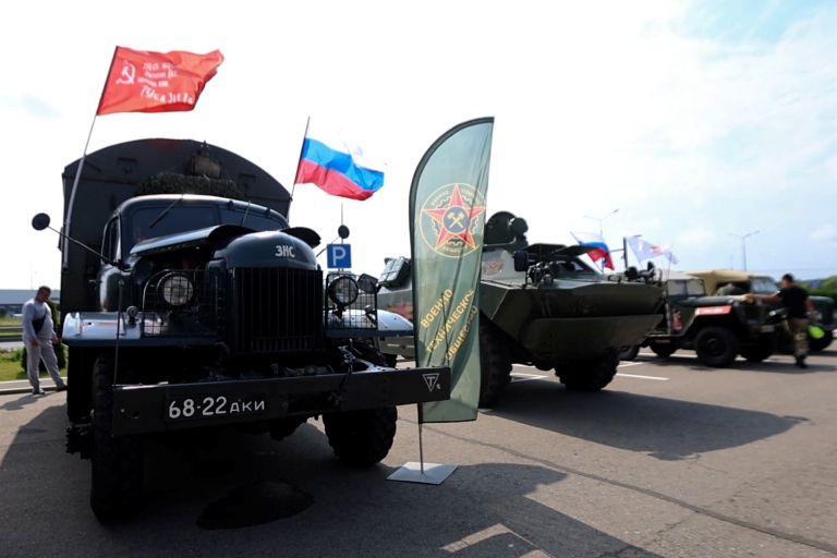 Тверская область встретила участников бронепробега «Дорога Мужества» Тверская область встретила участников бронепробега «Дорога Мужества»