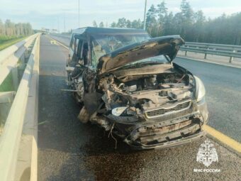 Два человека пострадали в ДТП на М-11 в Тверской области