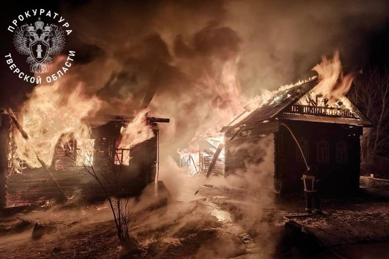 В Тверской области обидчивый мигрант сжег три дома