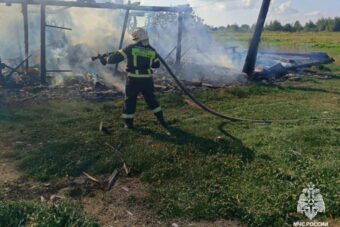 В Тверской области спасатели предотвратили взрыв газовых баллонов