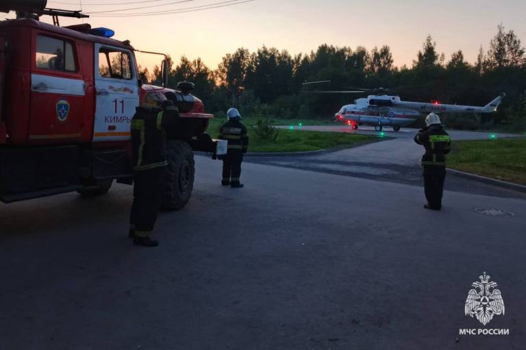 В Тверской области для спасения ребенка пришлось задействовать вертолет