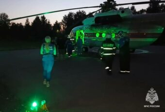В Тверской области для спасения ребенка пришлось задействовать вертолет
