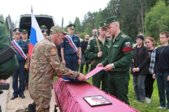 В Тверской области простились с героем, погибшим на СВО