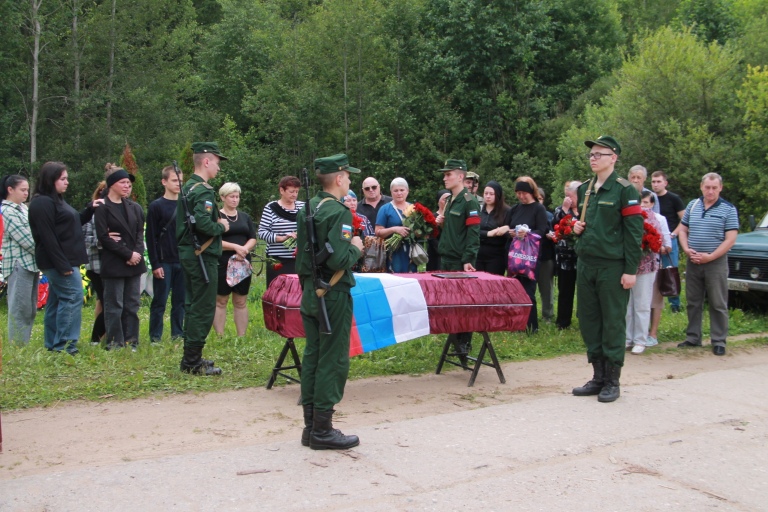 В Тверской области простились с героем, погибшим на СВО