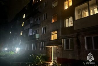 На пожаре в Тверской области эвакуировали 9 человек