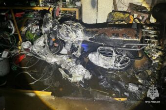 Короткое замыкание стало причиной пожара в Тверской области