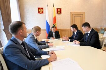 Игорь Руденя обсудил с представителем Минпромторга РФ развитие промышленности в Тверской области