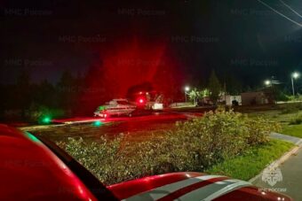 Больного ребенка доставили вертолетом в Тверь