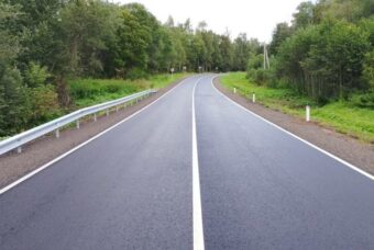 В Тверской области отремонтировали участок социально значимой дороги