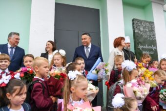 В школах Тверской области прозвенел Первый звонок