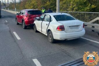 Женщина пострадала в ДТП у Восточного моста в Твери