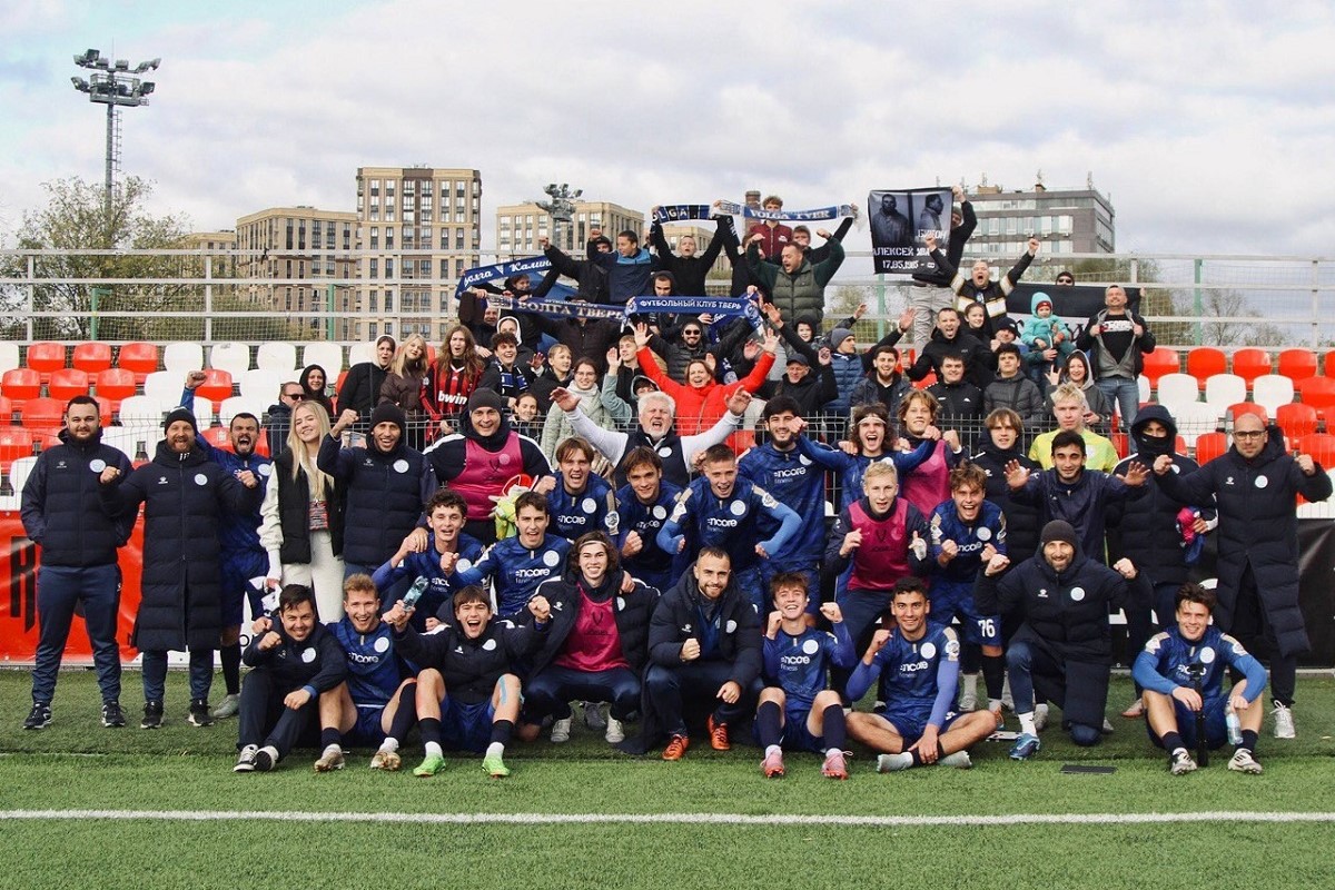 ФК Тверь одержал победу над Спартаком