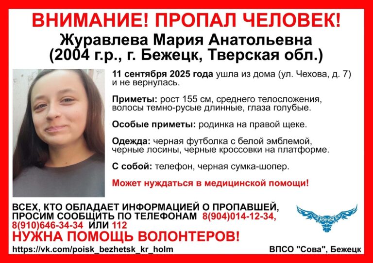 В Тверской области бесследно пропали 3 девушки и парень