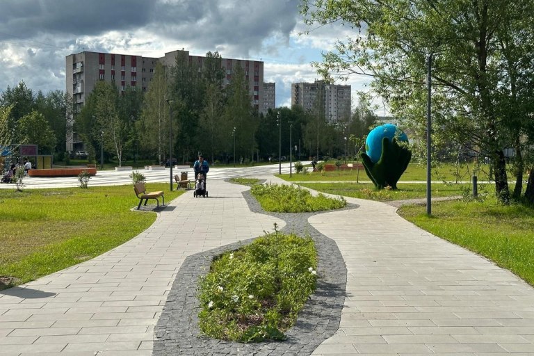 В Тверской области благоустраивают общественные пространства и парки