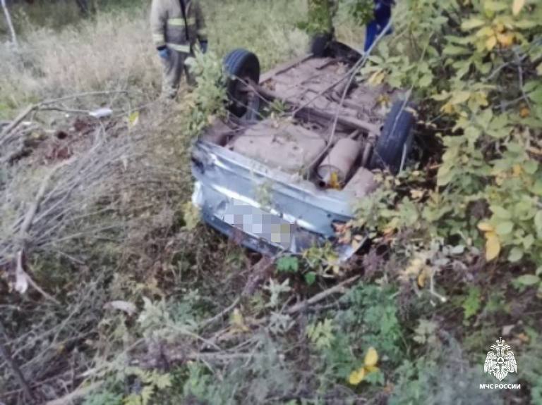 В Тверской области погиб водитель вылетевшей в кювет легковушки