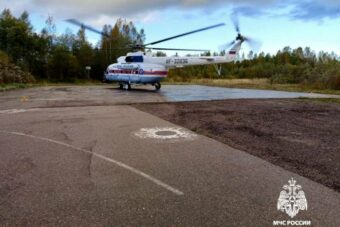 Двух пациентов доставили вертолетом санаваиации из районов в Тверь