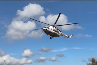 Пациентку районной больницы доставили вертолетом в Тверь