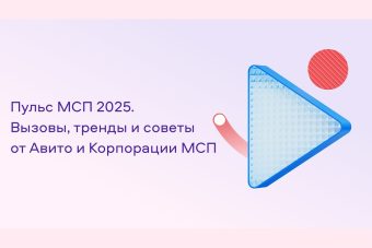 Авито и Корпорация МСП представили аналитический обзор «Пульс МСП 2025: вызовы, тренды и советы»