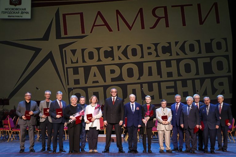 Сергей Голубев принял участие в вечере памяти Московского народного ополчения