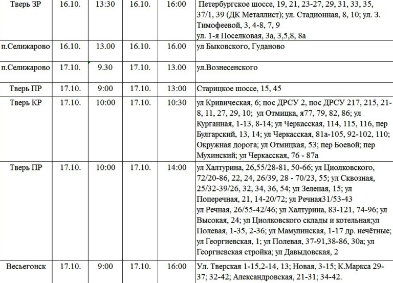 Жители Твери и области надолго останутся без света