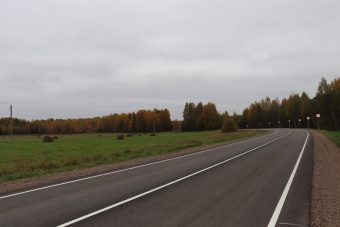 Ремонт дороги, соединяющей Тверскую и Смоленскую области, ведется с опережением графика