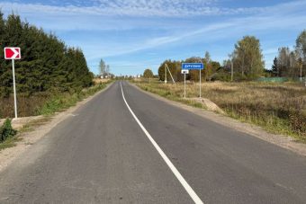 В Тверской области отремонтировали социально значимую дорогу