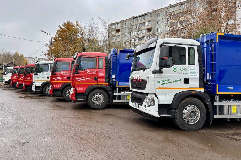 В Твери обновляется спецтехника для вывоза мусора