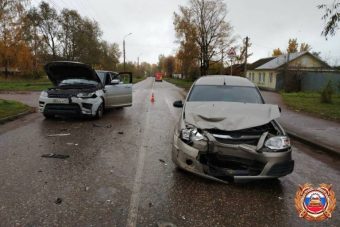 В Тверской области пожилой водитель пострадал в ДТП