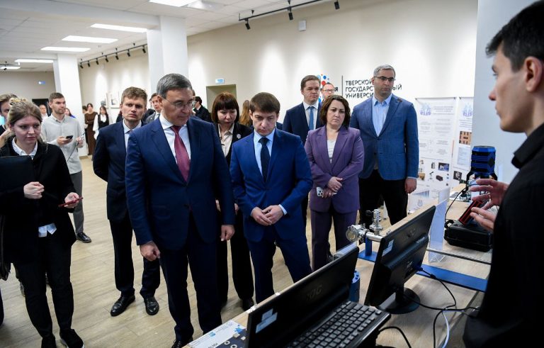 Тверскую область посетил министр науки и высшего образования Валерий Фальков