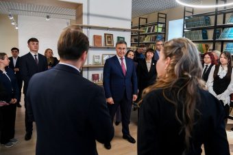 Тверскую область посетил министр науки и высшего образования Валерий Фальков