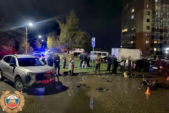 Тверская Госавтоинспекция: за рулём попавшего в ДТП эндуро-мотоцикла был 15-летний подросток