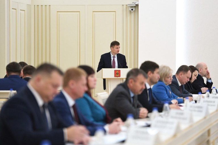 Прогноз социально-экономического развития рассмотрен на заседании правительства Тверской области