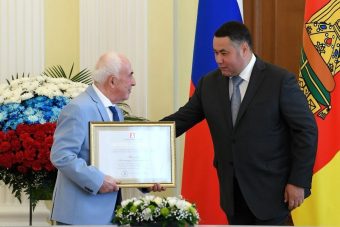 Игорь Руденя выразил соболезнования в связи с уходом из жизни Почётного гражданина Тверской области Александра Тягунова