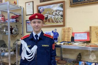В Тверской области юный кадет предотвратил трагедию на пожаре
