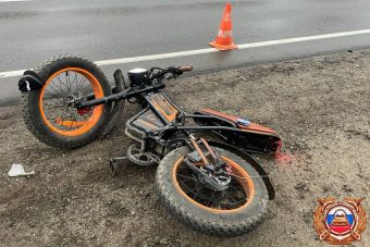 Пожилой велосипедист пострадал в ДТП в Тверской области