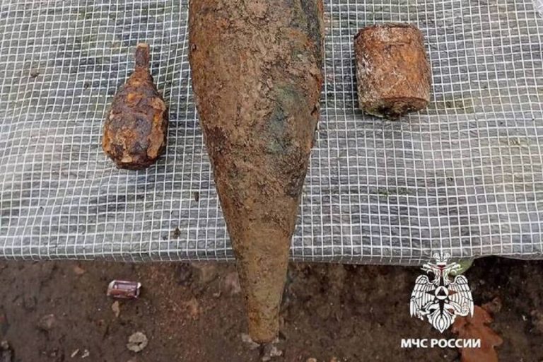 Боеприпасы времен войны обнаружены в Тверской области